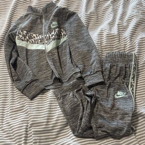 Grey Nike Sweatsuit 3T